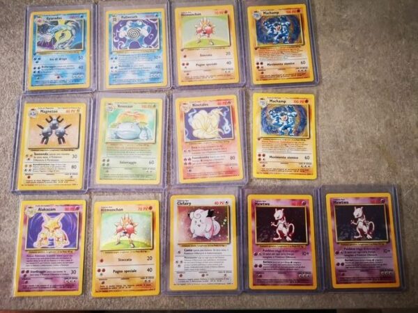Wizards of The Coast - Pokémon - Sammlung Base Set Vintage Collection - Super Rare 1st Edition - 1996