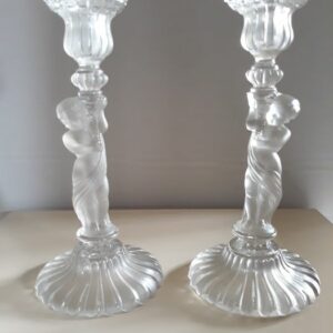 Baccarat - Kerzenständer (2) - Kristall