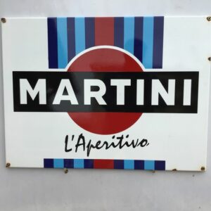 Martini - Werbeschild - Eisen (Gusseisen/ Schmiedeeisen)