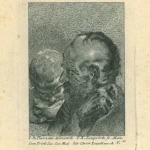 Franz Xaver Jungwirth (1720-1790) - Tronies, naar Giovanni Battista Piazzetta (1682-1754)
