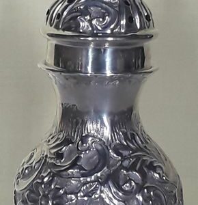 Zuckerstreuer, Antiker Silberzucker / Gewürzstreuer - .925 Silber - Chester - 1900