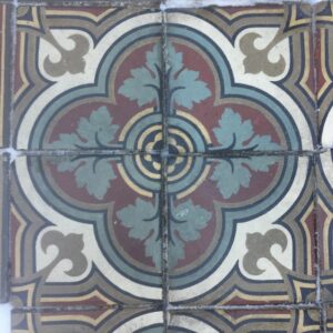 Fliese(n), Dreißig Boch Frères Tegels (30) - Töpferware - 19. Jahrhundert