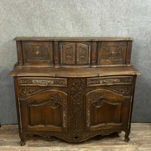 Rutschiges Buffet - Louis XV-Stil - Walnuss - Um 1880