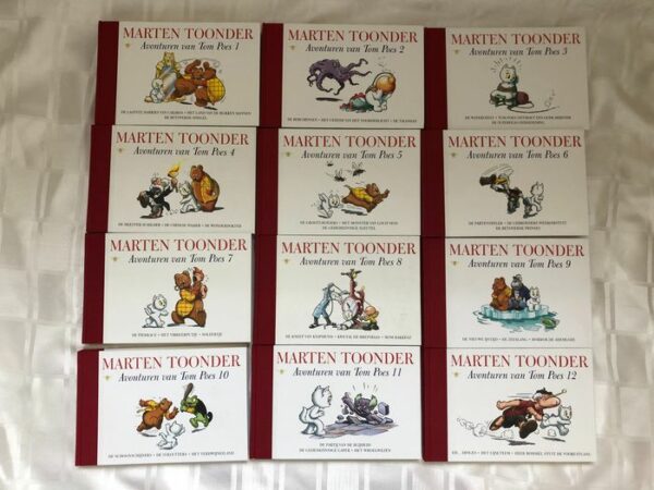 Bommel en Tom Poes - Avonturen van Tom Poes - Complete NRC Rode Reeks: Marten Toonder - Hardcover - Erstausgabe - (2006/2008)