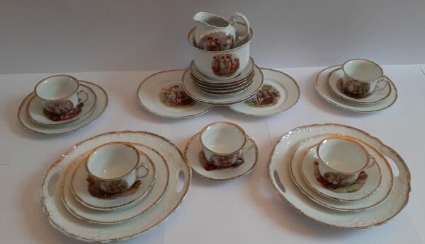 Angelica Kaufmann - Beyer and Bock - Kaffee- und Teeservice (27) - Porzellan