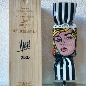 Ad van Hassel - Skulptur - Roy Lichtenstein Candy