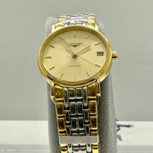 Longines - Automatic - Gold plated and steel bracelet - Damen - 2011-heute