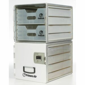 Primera Air - Zodiac Aerospace - Schrank, Lagereinheit, Airline Container, Catering Box mit zwei Originalschubladen. (2) - Industrial - Aluminium