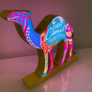 Camel - Leuchtkasten - Stahl