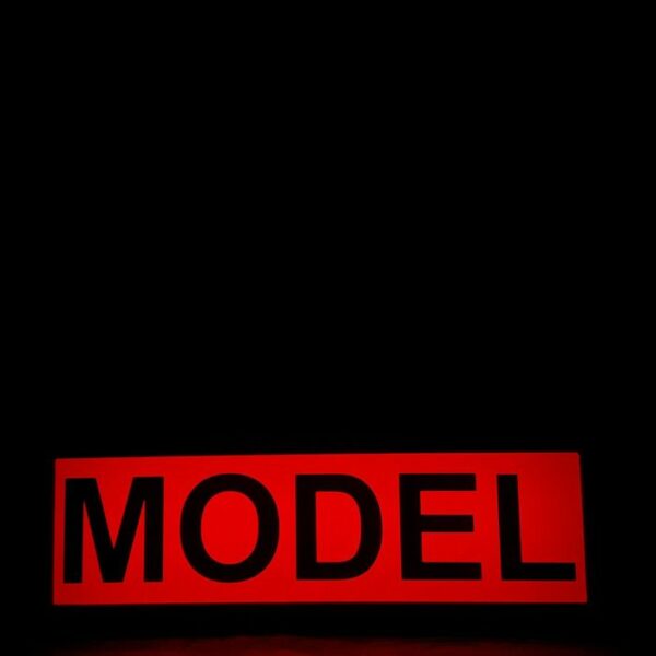Illuminated Soho 'Model' Sign - Electric - Schild - Holz, Plexiglas
