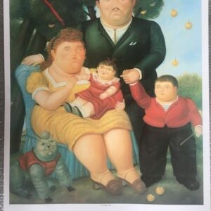 Botero - originale poster vintage del palazzo delle esposizioni Roma 1991