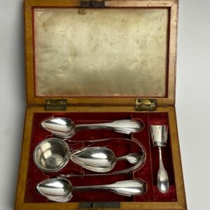 Tee Set - .833 Silber - HA Schuss - Niederlande - 1832