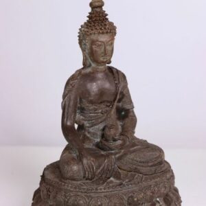 Buddha-Statue - Bronze - Thailand - Ende des 20. Jahrhunderts