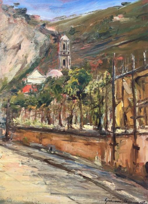 Brancaccio Giovanni (1903-1975) - Scorcio napoletano