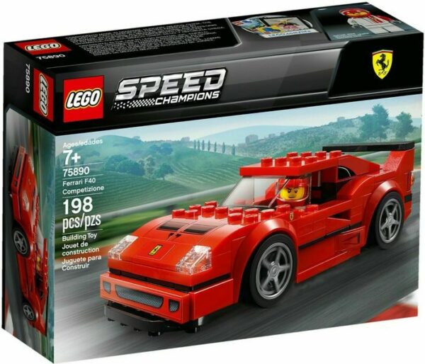 LEGO - Speed Champions - 75890 - Auto Ferrari F40 Competizione 2019 Out Of Stock Out Of Production MISB Rare!!!! - 2000-heute