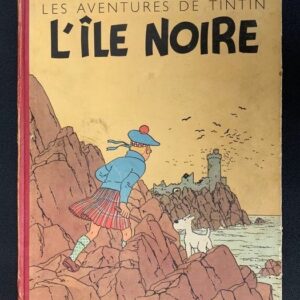 Tintin T7 - L’île noire (B2) - C - Neuauflage - (1948)