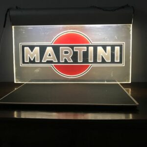 Martini Lichtzeichen (1) - Plexiglas, Aluminium, Neon