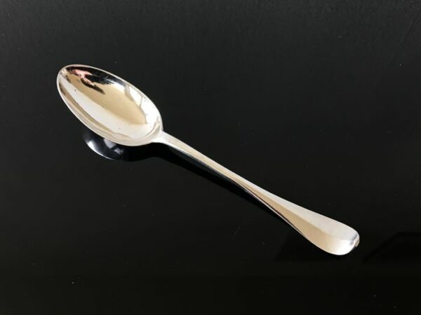 Löffel, Silber Tischlöffel - .934 Silber - Huibert Alkers, Amsterdam - Niederlande - 1787