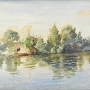 Cornelis Rol (1877-1963) - Noorderplas te Nieuwkoop