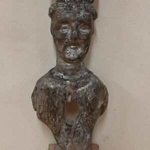 Büste eines Bischofs - 51 cm - Holz - Mitte des 18. Jahrhunderts