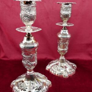 Kerzenständer (2) - .915 Silber - Pedro Durán - Spanien - Ende des 20. Jahrhunderts
