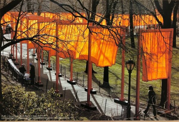 Christo - The Gates, New York Central Park - Hand Signed - 2005