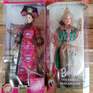 Mattel - Puppe Barbie princesse de Chine et barbie Thaïlandaise - 2000-heute