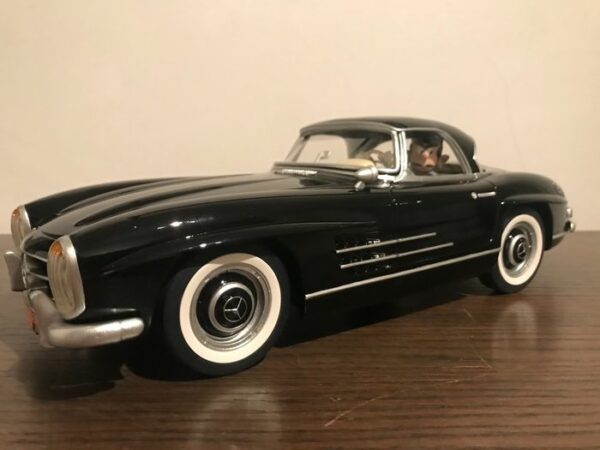 Spirou et Fantasio - Voiture Figures & Vous GF15 - Mercedes 300 SL Roadster 1957 - L'ombre du Z - (2018)