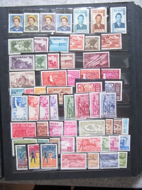 Französische Kolonien - A large stock of blocks from Vietnam and Togo, collection