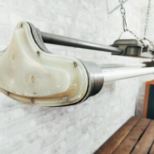 Deckenlampe, Industrielle Loftlampe - Industrial - Aluminium, Stahl
