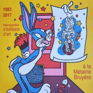 Speedy Graphito (after) - Rétrospective 1983-2017 - Exhibition poster - 2017