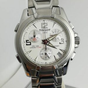Tissot - "NO RESERVE PRICE" PR100 Double Chrono & Alarm 27 Jewels - P 670/770 - Herren - 2000-2010