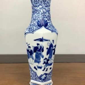 Vase (1) - Blau und weiß - Porzellan - Bild - vaas - China - 19. Jahrhundert