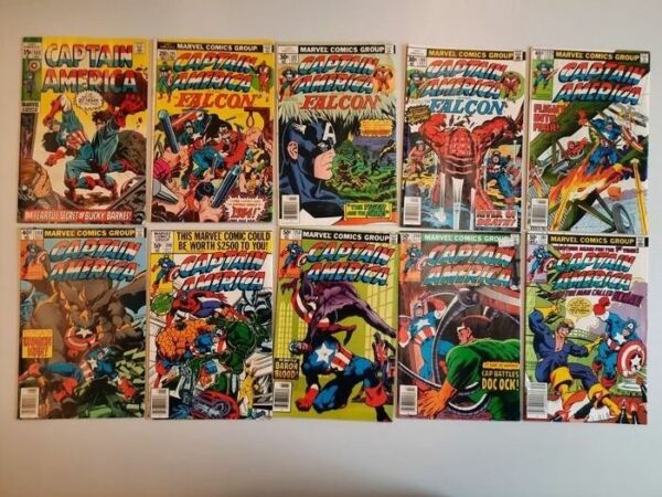 Capitan America 132,195,207,208,235,248,249,254,259,261-271 - Captain America - Softcover - Erstausgabe - (1970/1982)