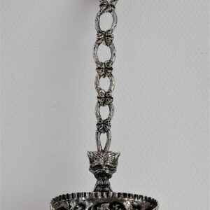 Silver Sneker Zier- / Suppenkelle aus dem späten 19. Jahrhundert. - .833 Silber - Sneek Friesland - Niederlande - Ende des 19. Jahrhunderts