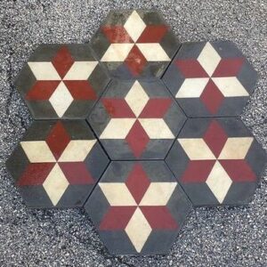 Zementfliesen (7) - Beton - Ende des 19. Jahrhunderts