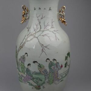 Vase - Porzellan - China - Republik Periode (1912 - 1949)