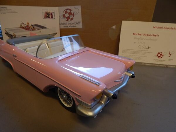 Aroutcheff, Michel - Voiture Aroutcheff Réf. ARABD01 - Cadillac Eldorado 1955 (rose) - Voiture Anniversaire: 30 ex. - (2006)