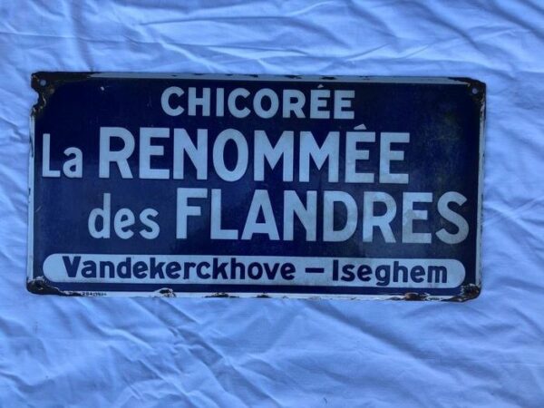 Renommee des Flandres - Plakatwand (1) - Emaille