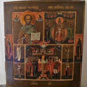 Ikone - Holz - 19. Jahrhundert