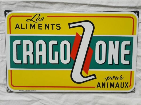 Emaillerie Alsacienne Strasbourg - Crago One - Werbeschild (1) - Emaille, Stahl