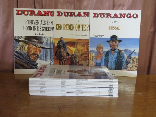 Durango 1 t/m 17 - Witte Reeks: Complete serie - Softcover - Verschiedene Ausgaben (siehe Beschreibung) - (1998/2016)