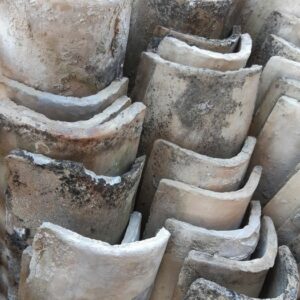 Terrakottafliesen (44) - Töpferware - 18./19. Jahrhundert