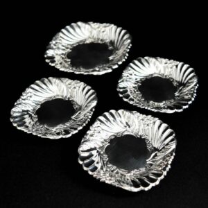 Schöne Reihe von Tabletts - .925 Silber - Spanien - Erste Hälfte des 20. Jahrhunderts