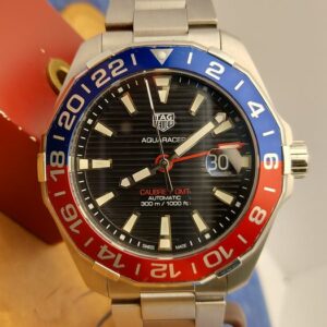 TAG Heuer - Aquaracer 300m GMT Calibre 7 'Pepsi' - "NO RESERVE PRICE" - Ref. WAY201F - Herren - 2011-heute