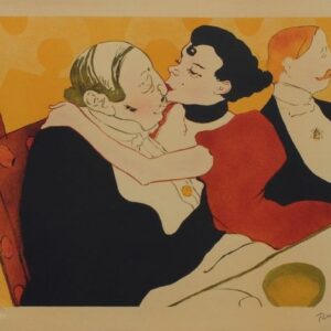 After Henri de Toulouse Lautrec - Deux estampes