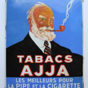 1935 - Ajja, Emaillerie Odon Warland. - Schild - Emaille