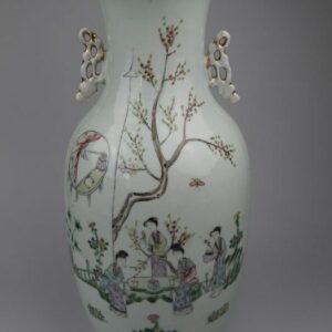 Vase - Porzellan - China - Republik Periode (1912 - 1949)