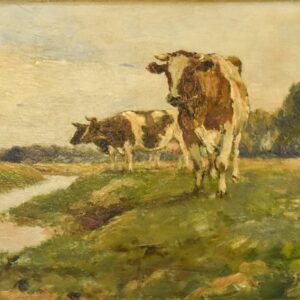 Gerard Altmann - Koeien aan de waterkant