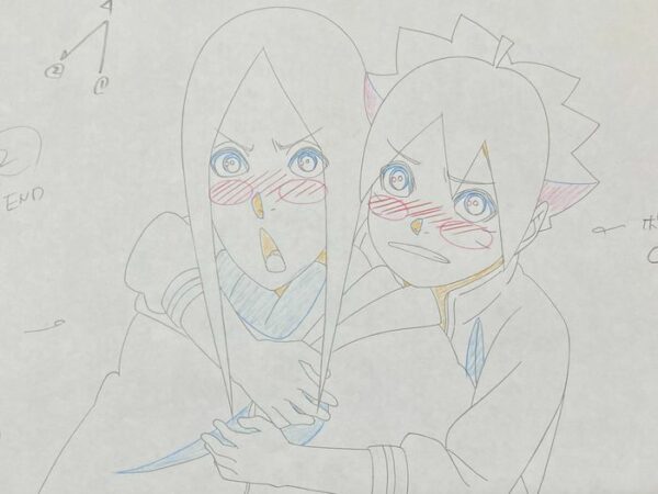 Boruto: Naruto Next Generations - Drawing of Boruto (portfolio of 3)
